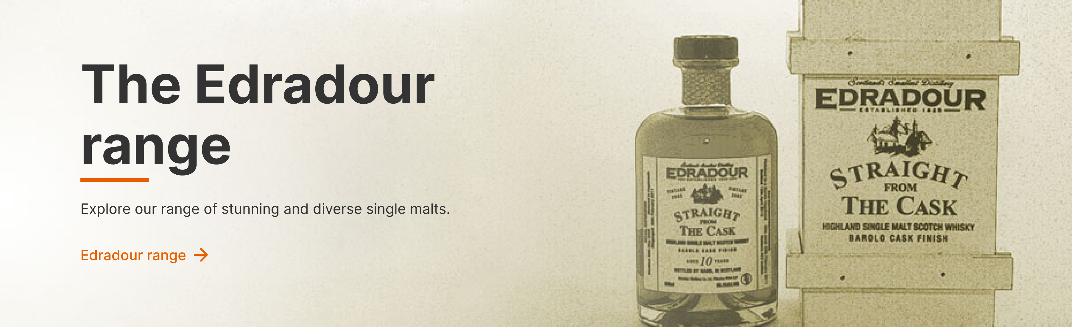 Edradour 21 Year Old Oloroso Cask Finish Single Malt Scotch